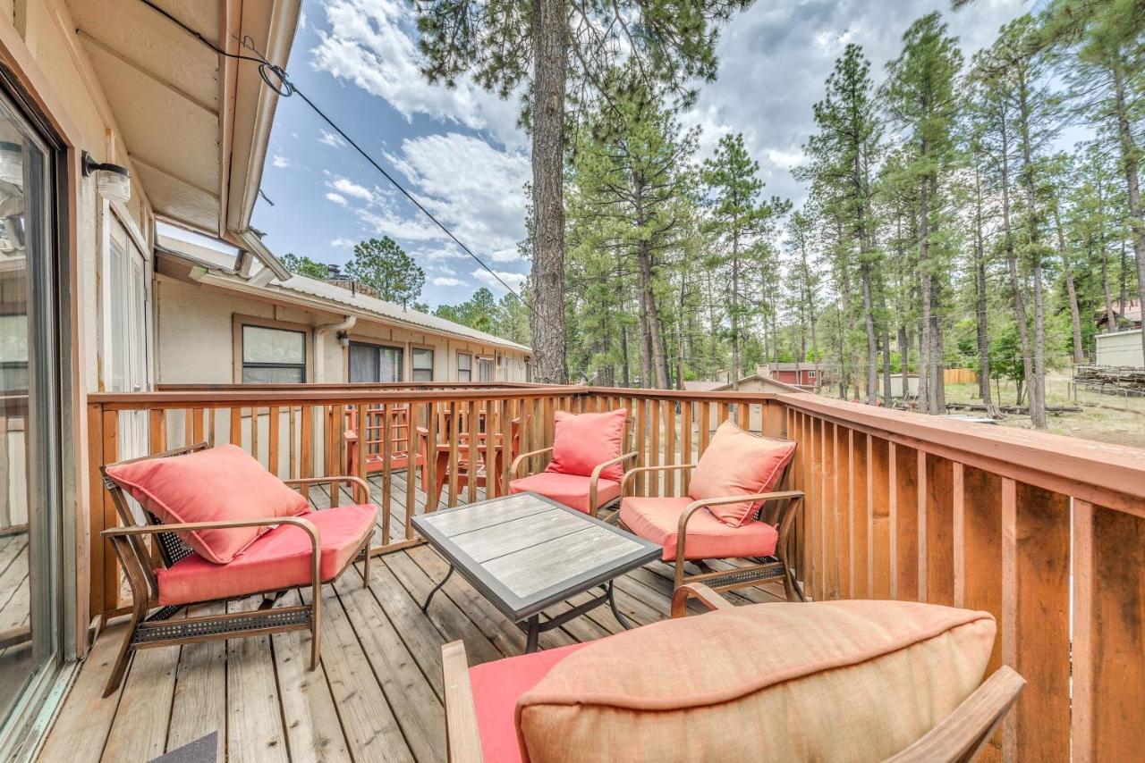 Ruidoso Home With Balcony About 16 Mi To Ski Apache! Exterior photo